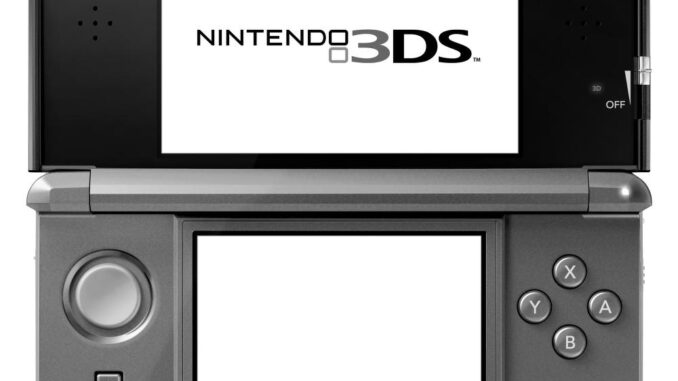 Nintendo 3DS Press Photo Black version